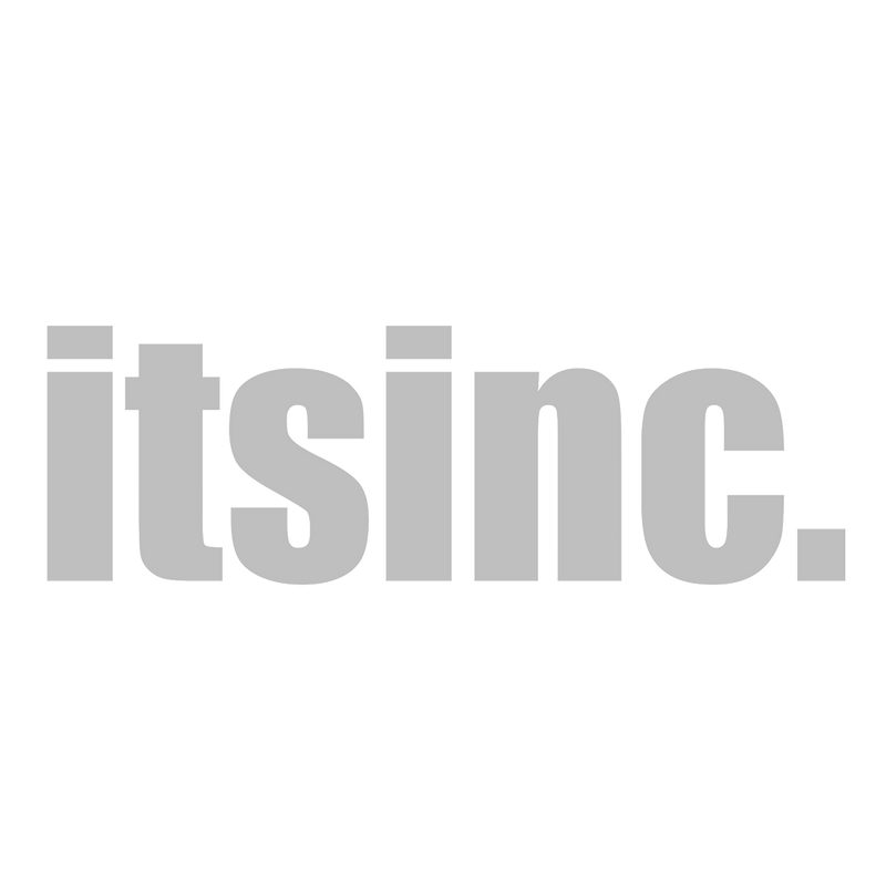 Gray 'itsinc.' logo on a white background