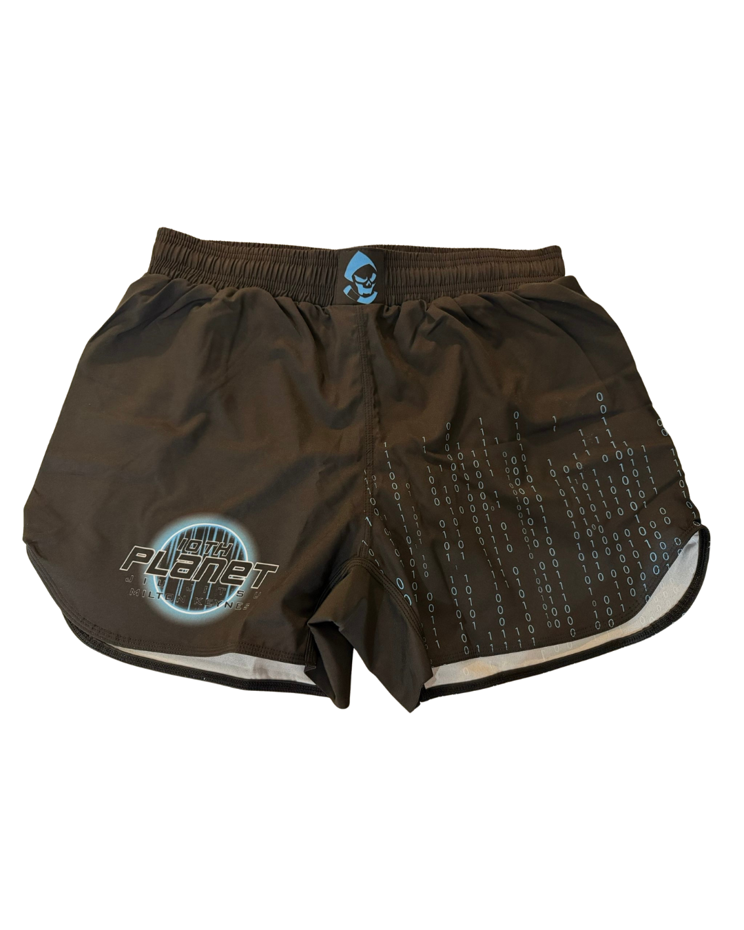 black and blue bjj shorts