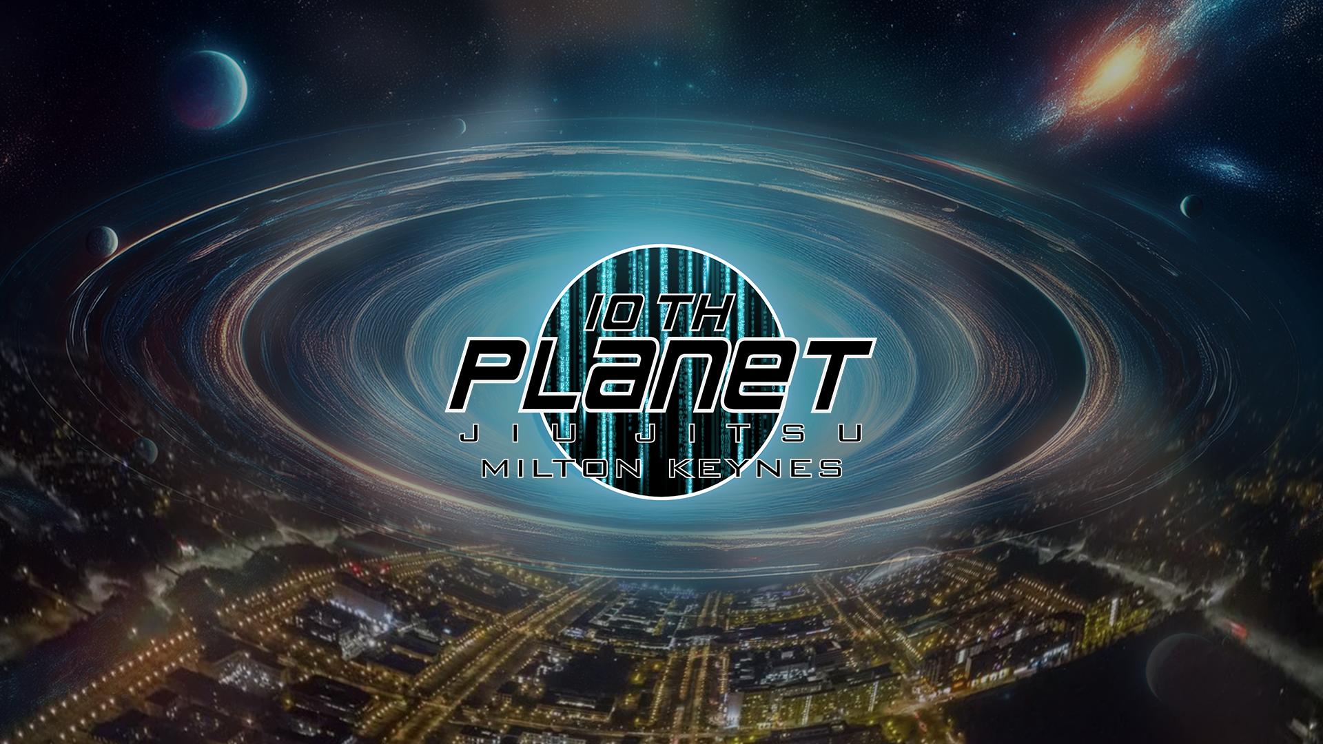 black hole absorbing the city of milton keynes